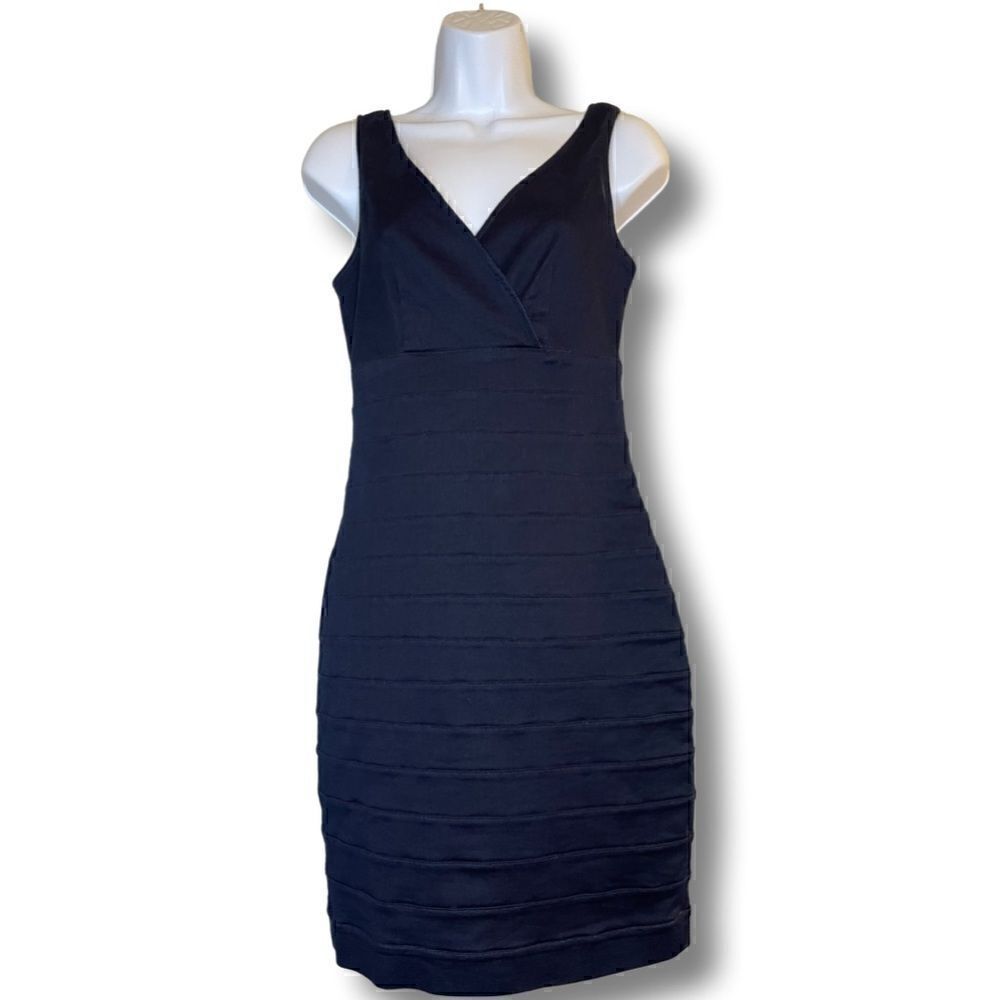 EXPRESS Body Contour V-Neck Mini Dress Size Small